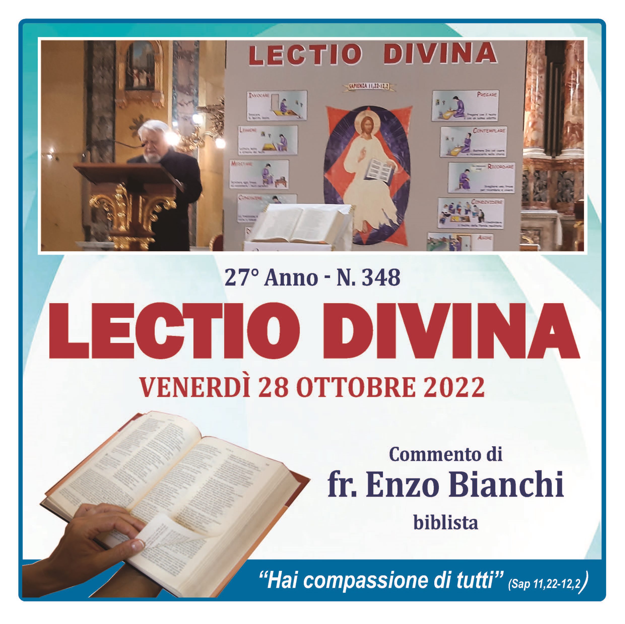 Commento Lectio Ottobre Lectio Divina Lettura Orante